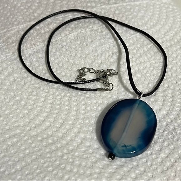 Blue Azul Stone Necklace - Picture 1 of 1